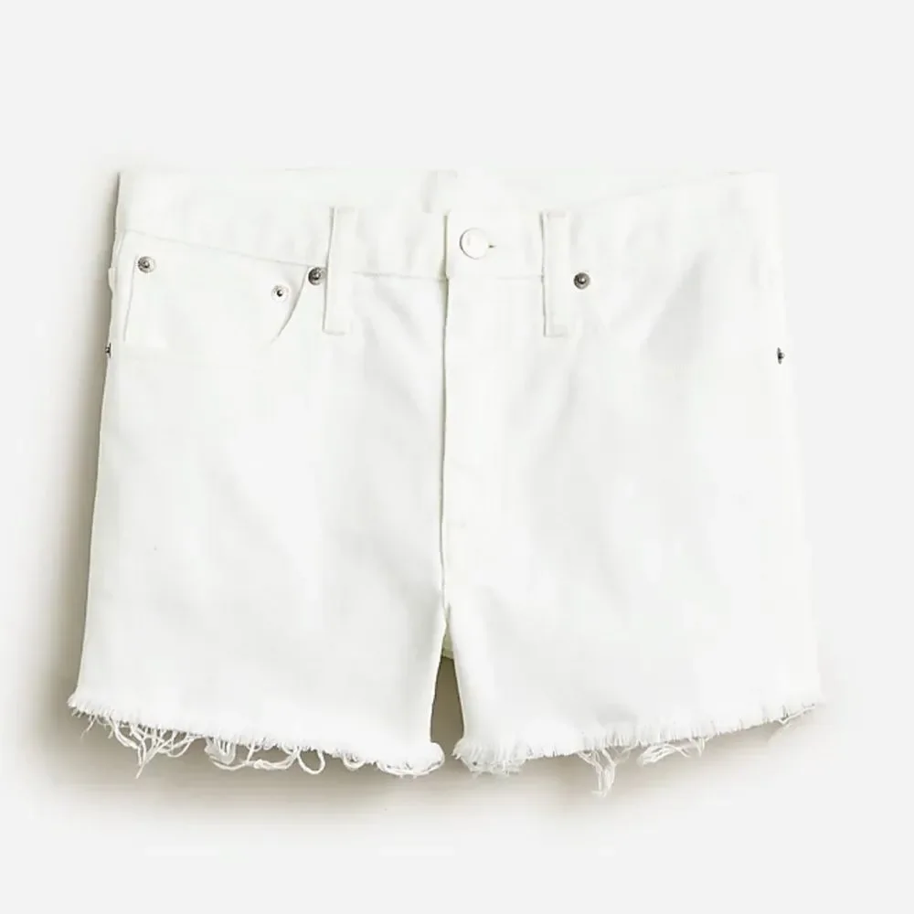 J Crew Relaxed denim short in‎ white Size 24 - Picture 11 of 11
